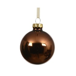 BOLA CRISTAL EXPRESSO BRILLO D15CM