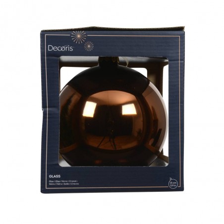 BOLA CRISTAL EXPRESSO BRILLO D15CM