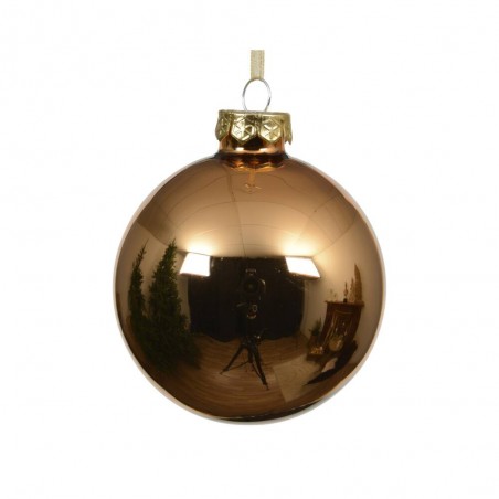 BOLA CRISTAL BRANDY BRILLO D15CM