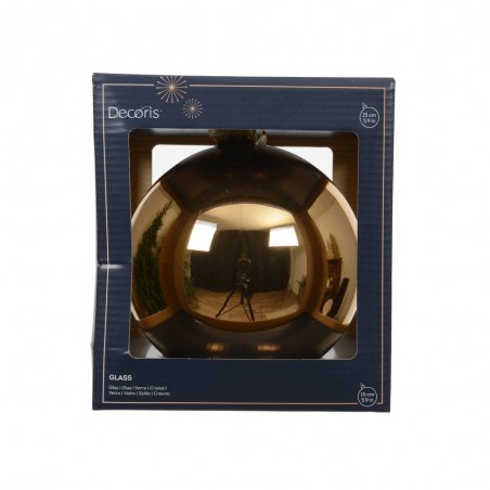 BOLA CRISTAL BRANDY BRILLO D15CM