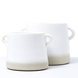  MACETERO ESMALTADO INA  D20XH13CM