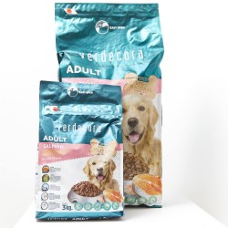 Pienso perro adulto salmón verdecora