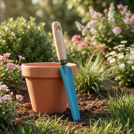 Quitahierbas de mano mango madera Verdecora