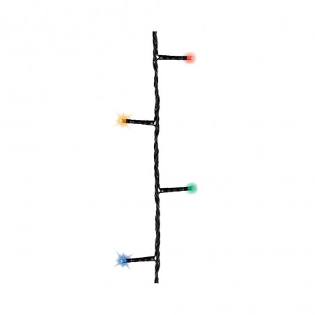 GUIRNALDA MULTICOLOR LED NAVIDAD