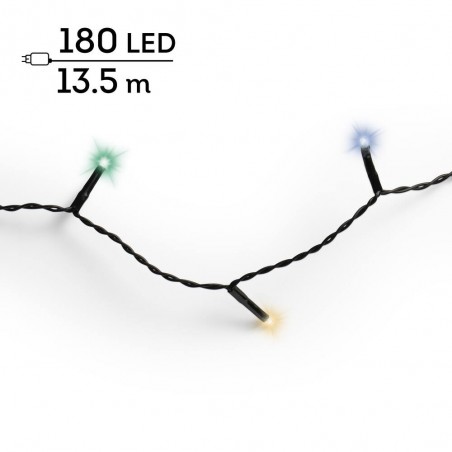 GUIRNALDA MULTICOLOR LED NAVIDAD