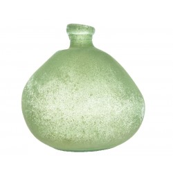 BOTELLA VERDE VIEJO IRREGULAR D33X33CM