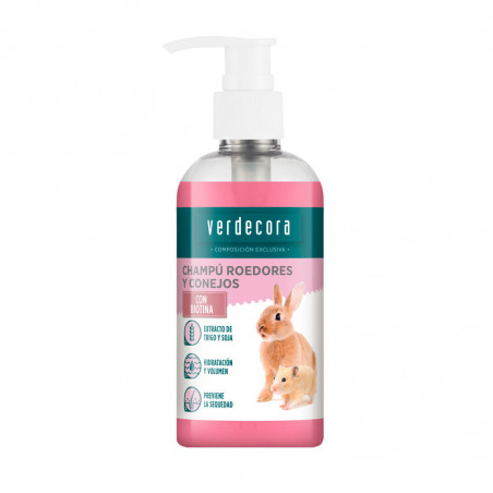 CHAMPU ROEDORES Y CONEJOS VERDECORA 250ML