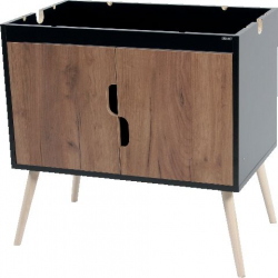 MUEBLE NEVO 80 NEGRO